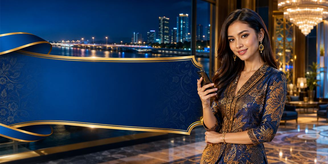 Suasana VIP pertaruhan bola sepak dengan motif batik Johor mencerminkan identiti Malaysia