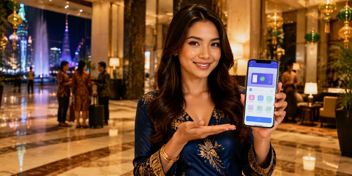 Malaysian casino app displayed on a smartphone with a clean interface