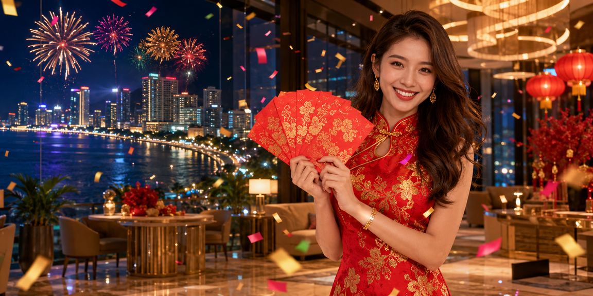 Suasana bonus sampul merah perayaan Tahun Baru Cina di Pulau Pinang – promosi platform 30000